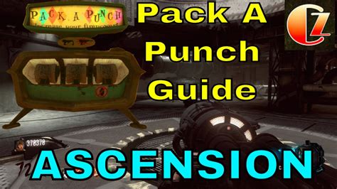 Step 3 A clock can be found next to the Pack-A-Punch machine with a pressure plate in front of it, all players will need to stand on the plate and not move for two minutes, the rocket will need to be launched to access the plate. . How to get to pack a punch in ascension